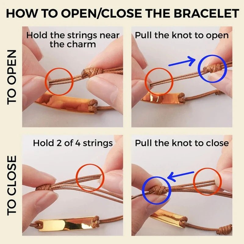 Custom Fingerprint Bracelet - Hidden Forever