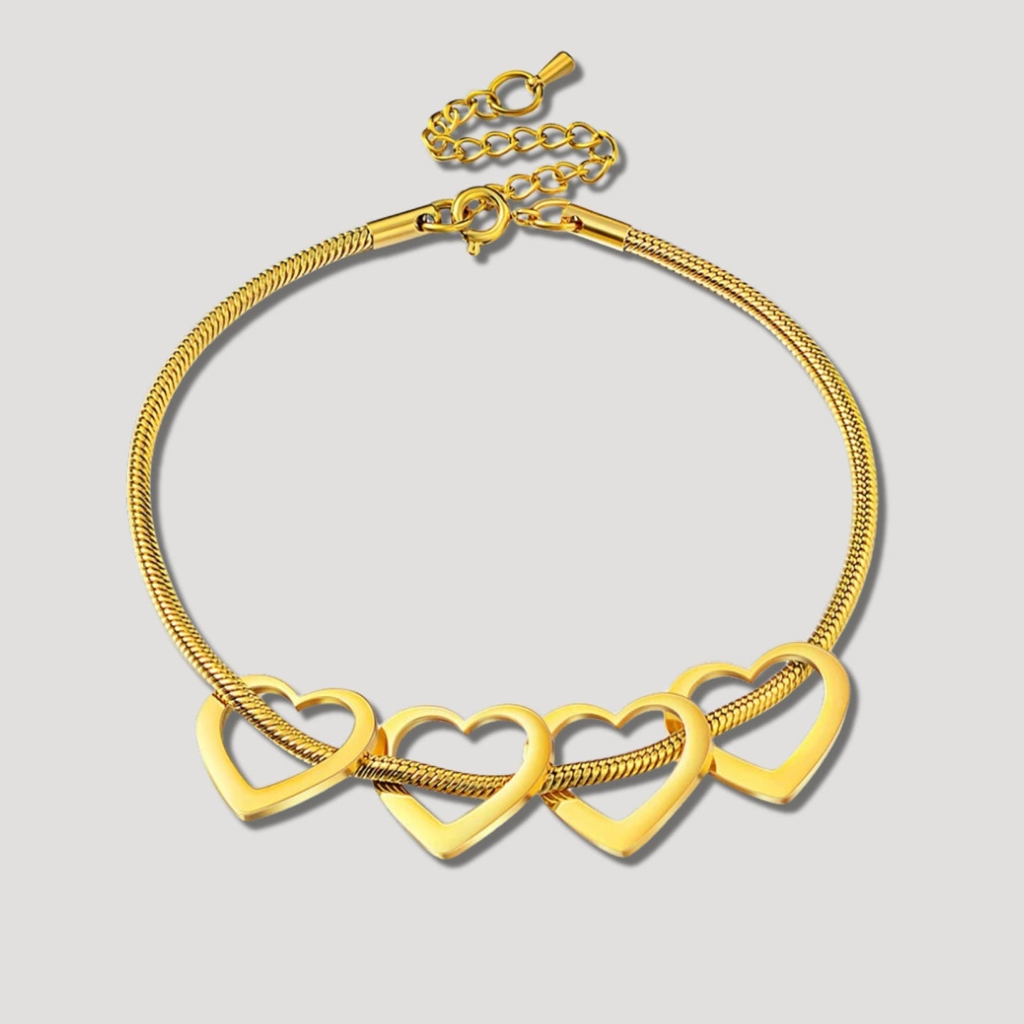 Custom Mother Bracelet with Children's Name - Hidden Forever