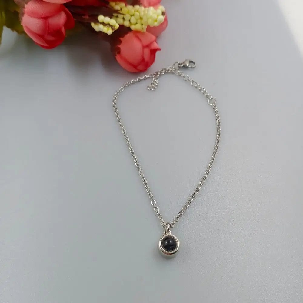 Custom Photo Projection Circle Bracelet - Hidden Forever