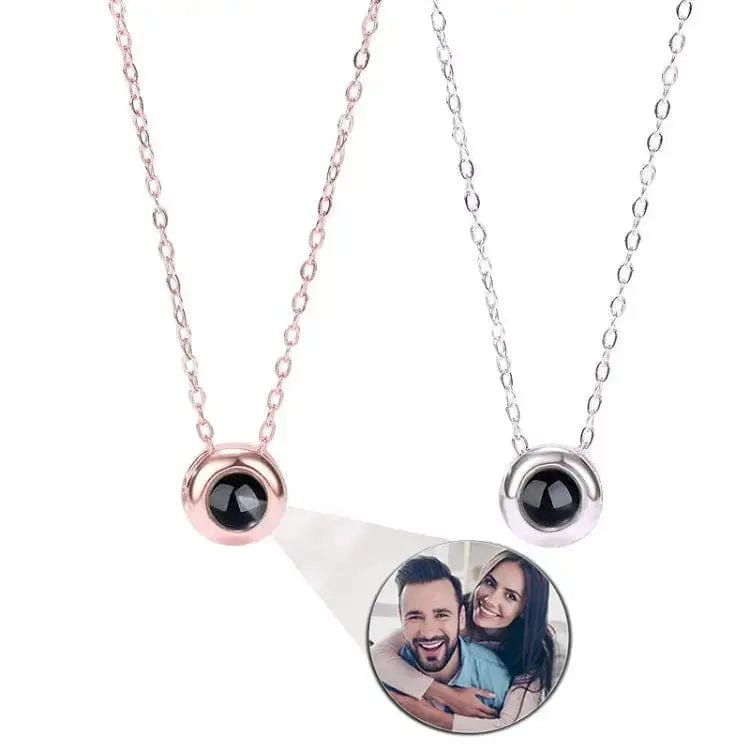 Custom Photo Projection Jewelry Necklace | Bracelet | Keychain - Hidden Forever