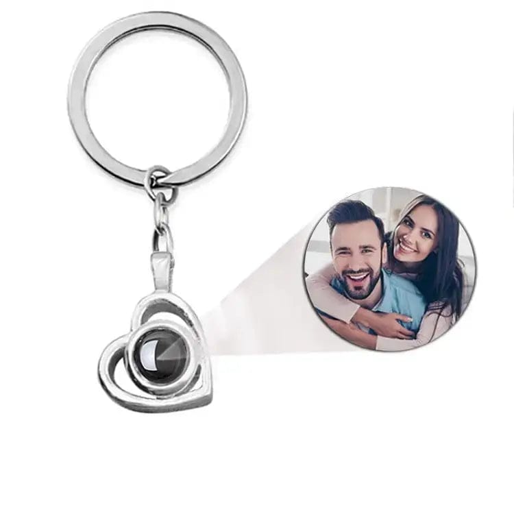 Custom Photo Projection Necklace | Put Your Photo Inside the Pendant - Hidden Forever