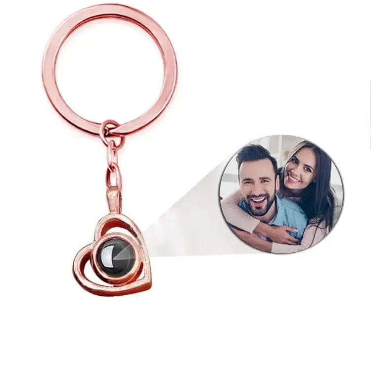 Custom Photo Projection Necklace | Put Your Photo Inside the Pendant - Hidden Forever