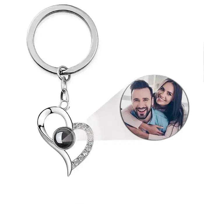 Custom Photo Projection Necklace | Put Your Photo Inside the Pendant - Hidden Forever