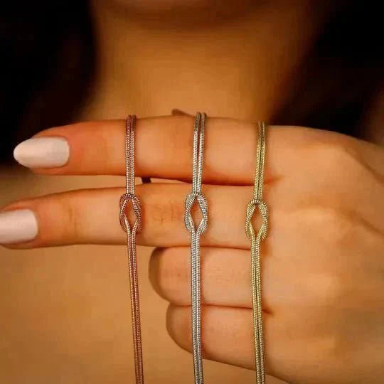 Father & Daughter Bond Knot Bracelets - Hidden Forever