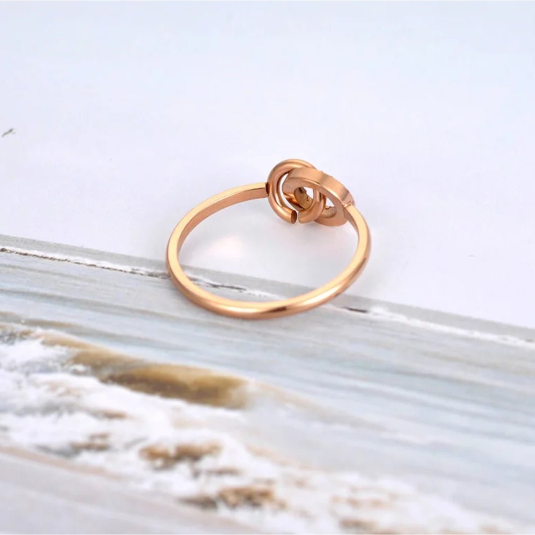 Mother & Daughter Interlink Bond Ring - Hidden Forever