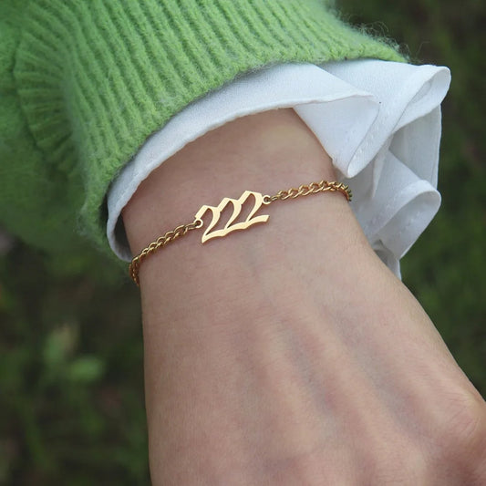 Angel Number Bracelet - Hidden Forever