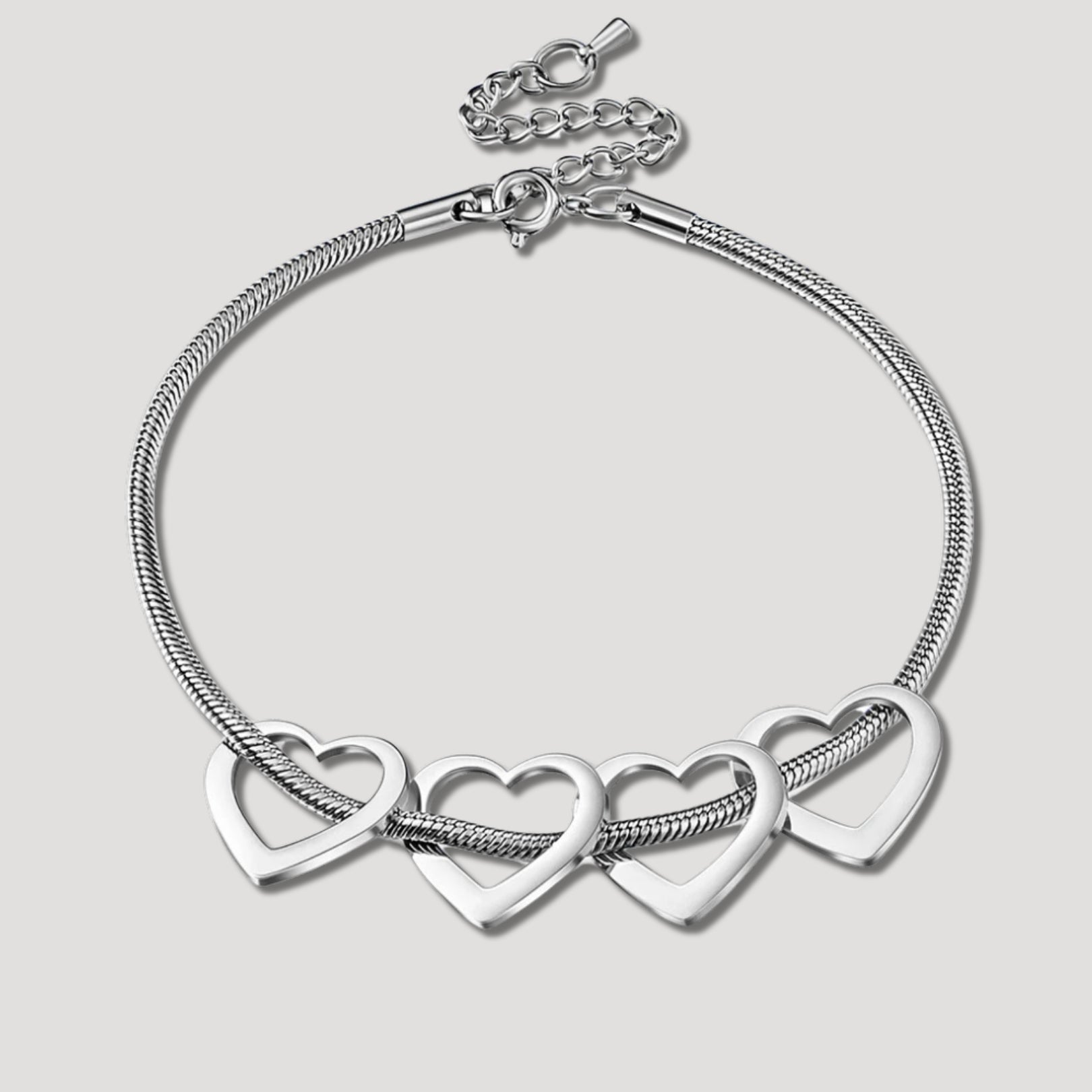 Custom Mother Bracelet with Children's Name - Hidden Forever