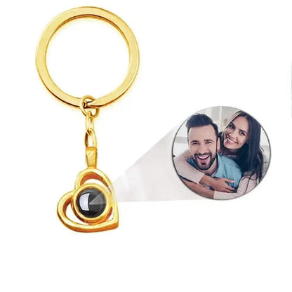 Custom Photo Projection Necklace | Put Your Photo Inside the Pendant - Hidden Forever