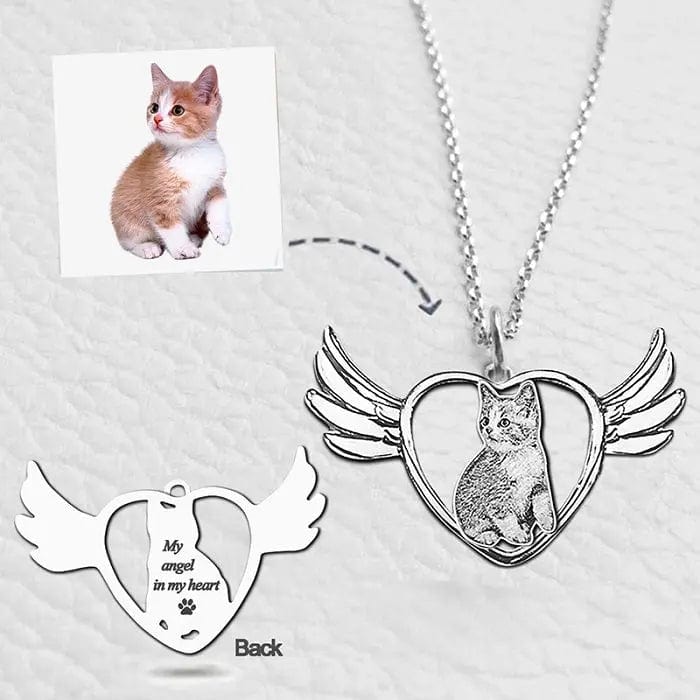 Engraved Necklace & Keyring - Add Your Photo - Hidden Forever