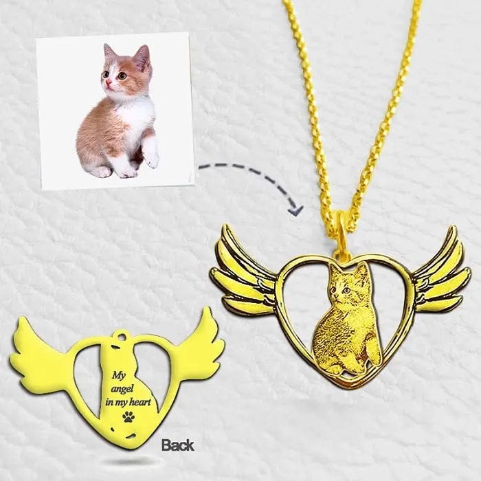 Engraved Necklace & Keyring - Add Your Photo - Hidden Forever