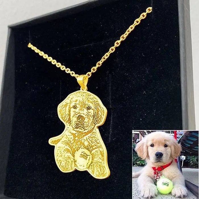 Engraved Necklace & Keyring - Add Your Photo - Hidden Forever