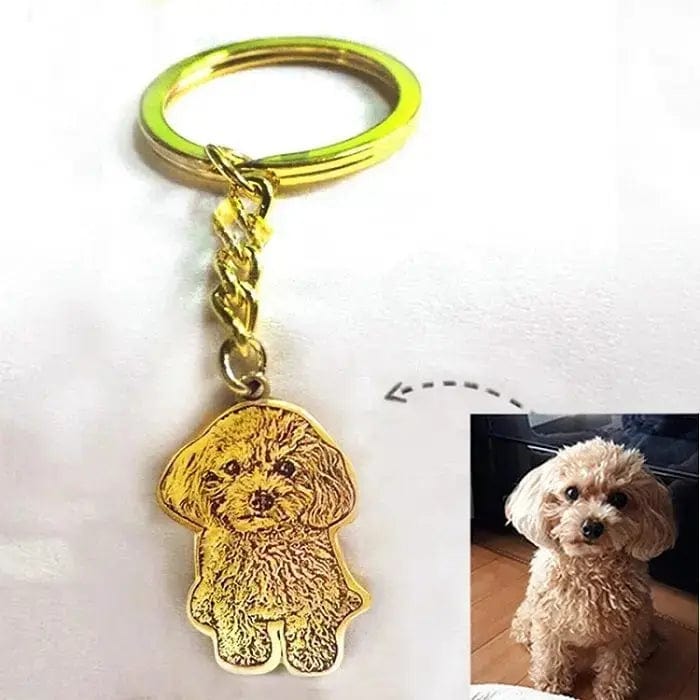 Engraved Necklace & Keyring - Add Your Photo - Hidden Forever