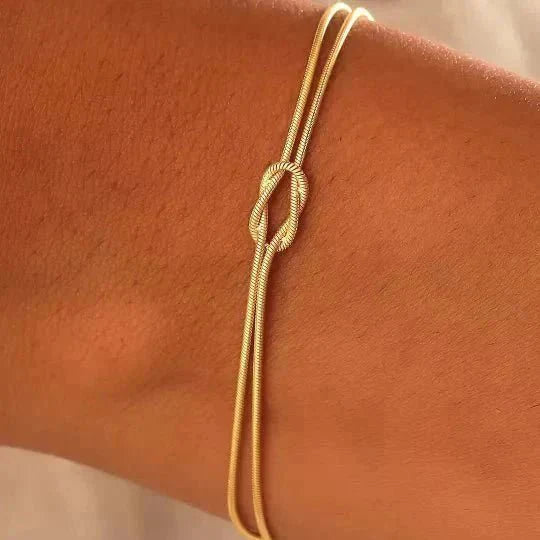 Father & Daughter Bond Knot Bracelets - Hidden Forever