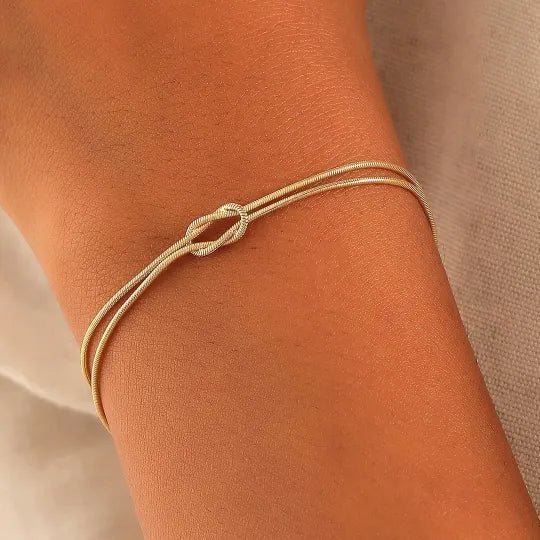 Father & Daughter Bond Knot Bracelets - Hidden Forever