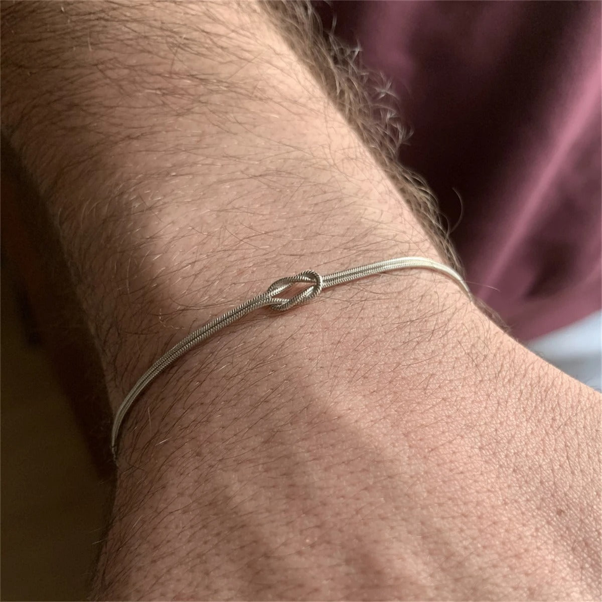 Father & Daughter Bond Knot Bracelets - Hidden Forever