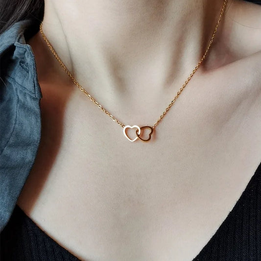 Heart to Heart Necklace - Hidden Forever