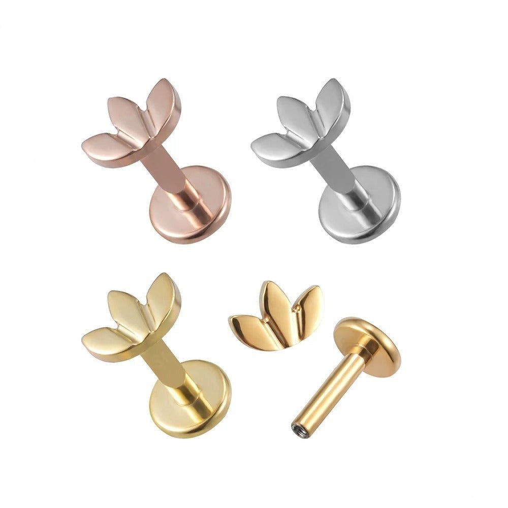 Lotus Sleeper Earring - Hidden Forever