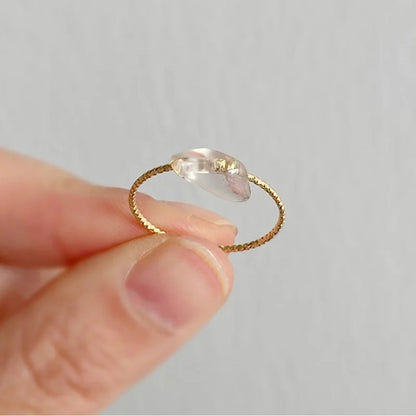 Lucky Charm Gemstone Ring - Hidden Forever