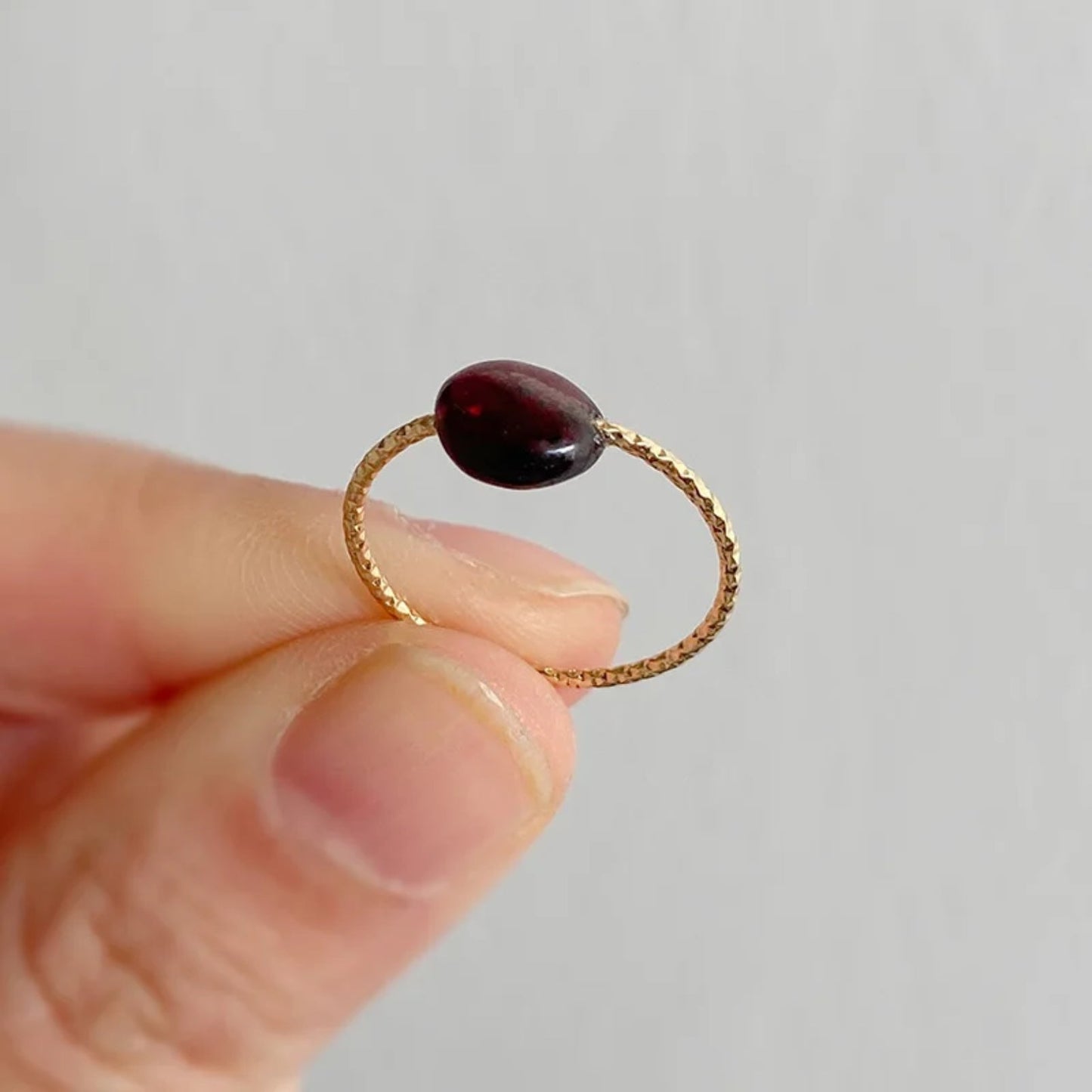 Lucky Charm Gemstone Ring - Hidden Forever