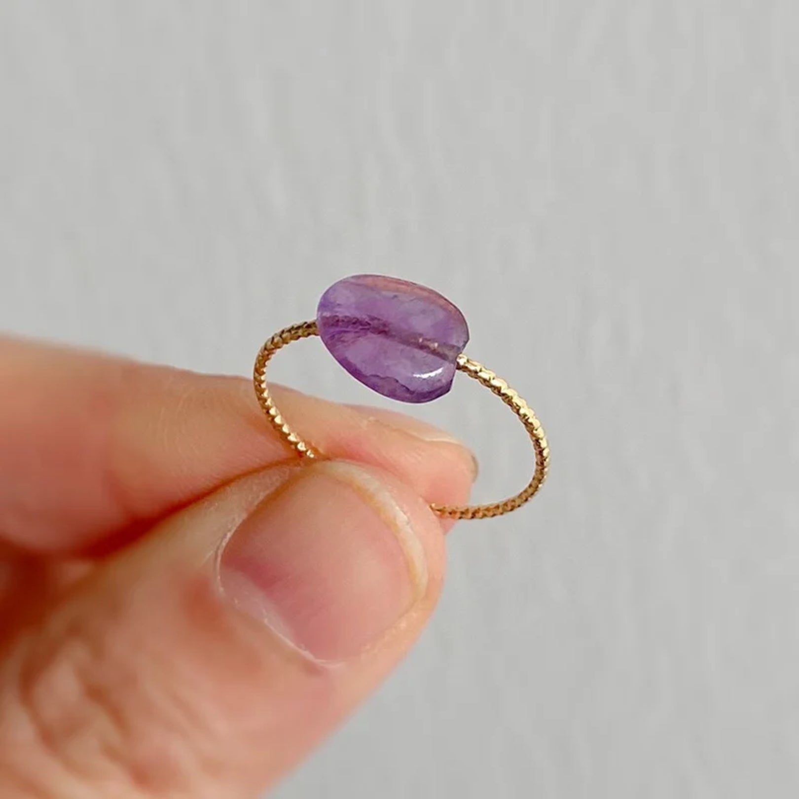 Lucky Charm Gemstone Ring - Hidden Forever