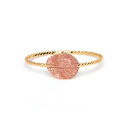 Lucky Charm Gemstone Ring - Hidden Forever