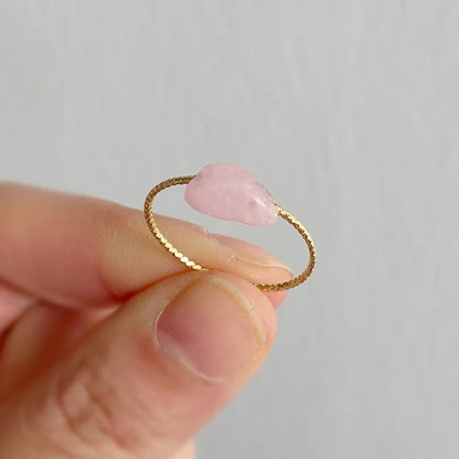 Lucky Charm Gemstone Ring - Hidden Forever
