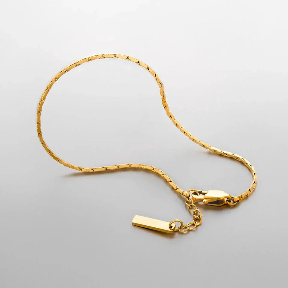 Men's Braided Wire Chain Bracelet - Hidden Forever