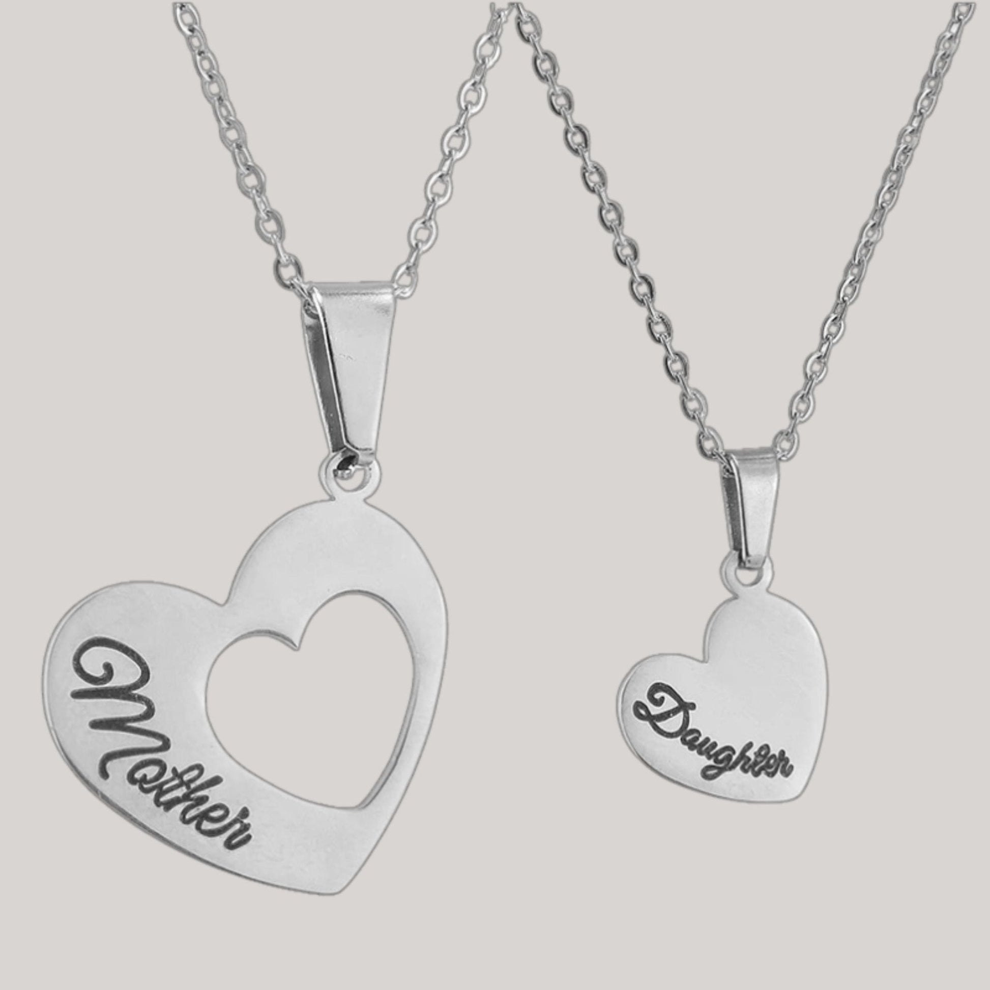 Mother and Daughter Matching Bond Necklace - Hidden Forever