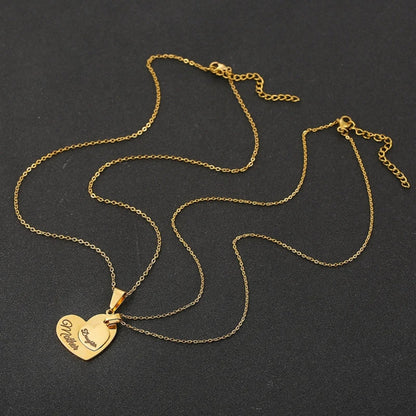 Mother and Daughter Matching Bond Necklace - Hidden Forever