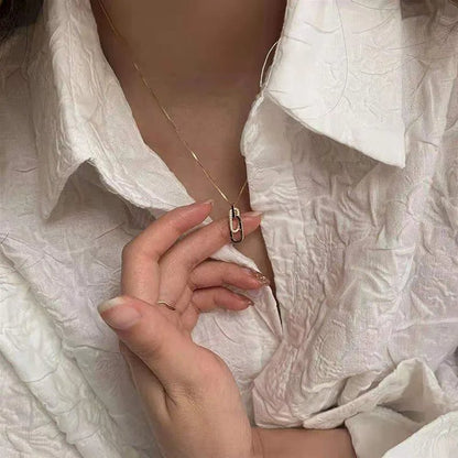 Mother & Daughter Linked Together Forever Necklace - Hidden Forever