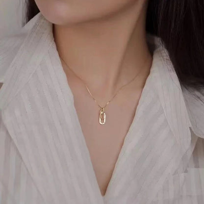 Mother & Daughter Linked Together Forever Necklace - Hidden Forever