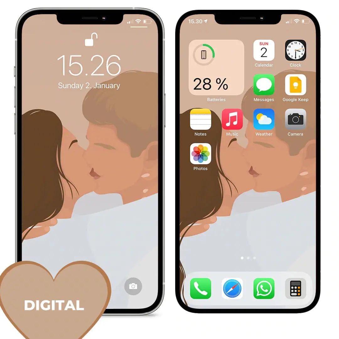 Premium Custom Faceless Portrait - Upload Your Photo - Hidden Forever