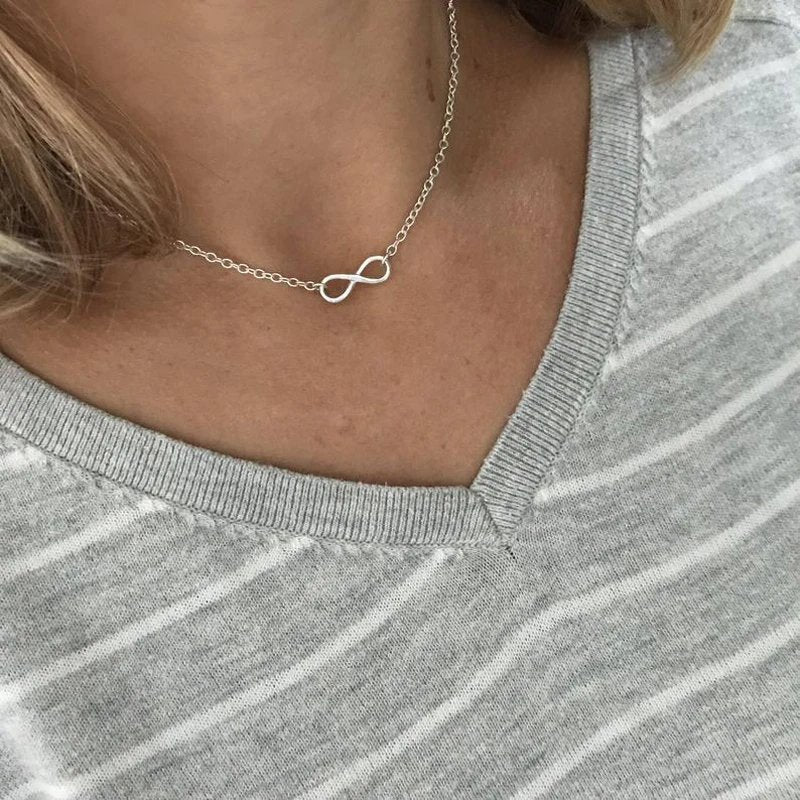 Remembered Forever Infinity Necklace - Hidden Forever