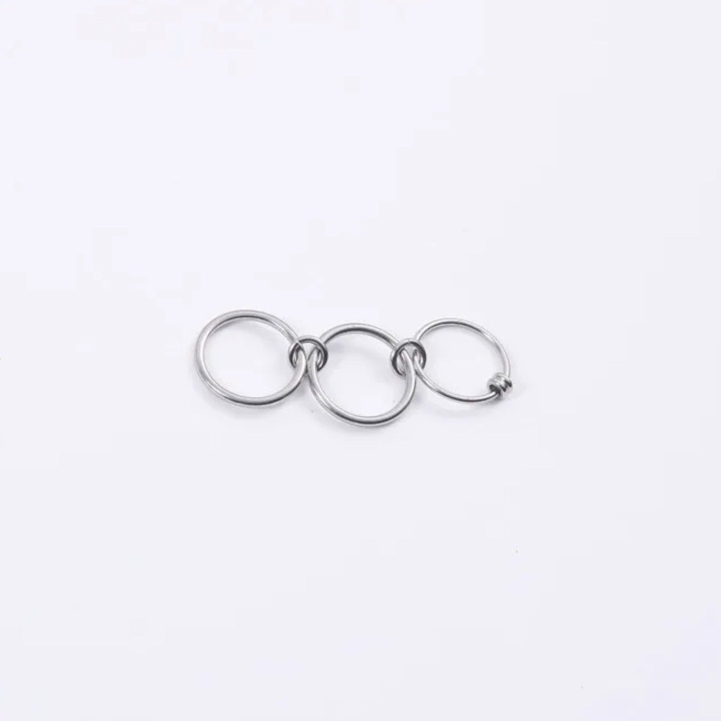 TrioLink Minimalist Ring - Hidden Forever