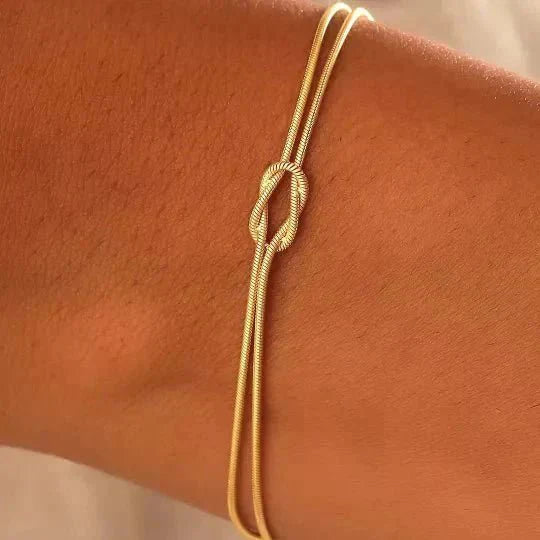 Wife and Husband Bond Knot Bracelets - Hidden Forever